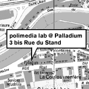 map of the polimedia lab location