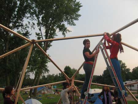 womens dome in sonstruction