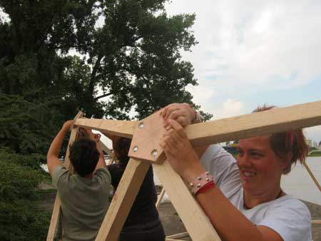 womens dome in sonstruction