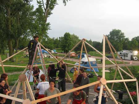 womens dome in sonstruction